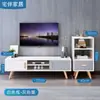 2026 Nuevo Mueble de TV Nórdico Combinación Mesa de Café Moderna Simple Apartamento Pequeño Hogar Sala de Estar Lujo Ligero Gabinete de Piso Simple