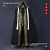 Interpretación de Ópera Tradicional con Vestuarios Bordados Completamente Dorados de Ópera Cantonesa para Hombres y Mujeres, Incluyendo la Capa de She Taijun con Adorno