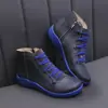 Botas de cuña retro versátiles y cómodas con cremallera lateral, novedad otoño e invierno 2026, botas Martin ligeras casuales de trabajo para mujer