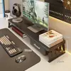 Soporte para monitor de computadora, organizador de escritorio, elevador de monitor de oficina de madera maciza, almacenamiento para estación de trabajo