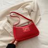 Estilo Coreano Lazo Fresco Moda Trendy Primavera y Verano 2025 Lazo de Agua Bolso Cruzado Bandolera Bolso Tipo Cesta de Verduras para Mujeres