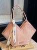 2025 Nuevo Estilo Coreano Casual Colorido Gran Capacidad Bolso Tote para Viaje Diario Combinable de Alto Valor para Mujer Bolso de Hombro Bajo el Brazo