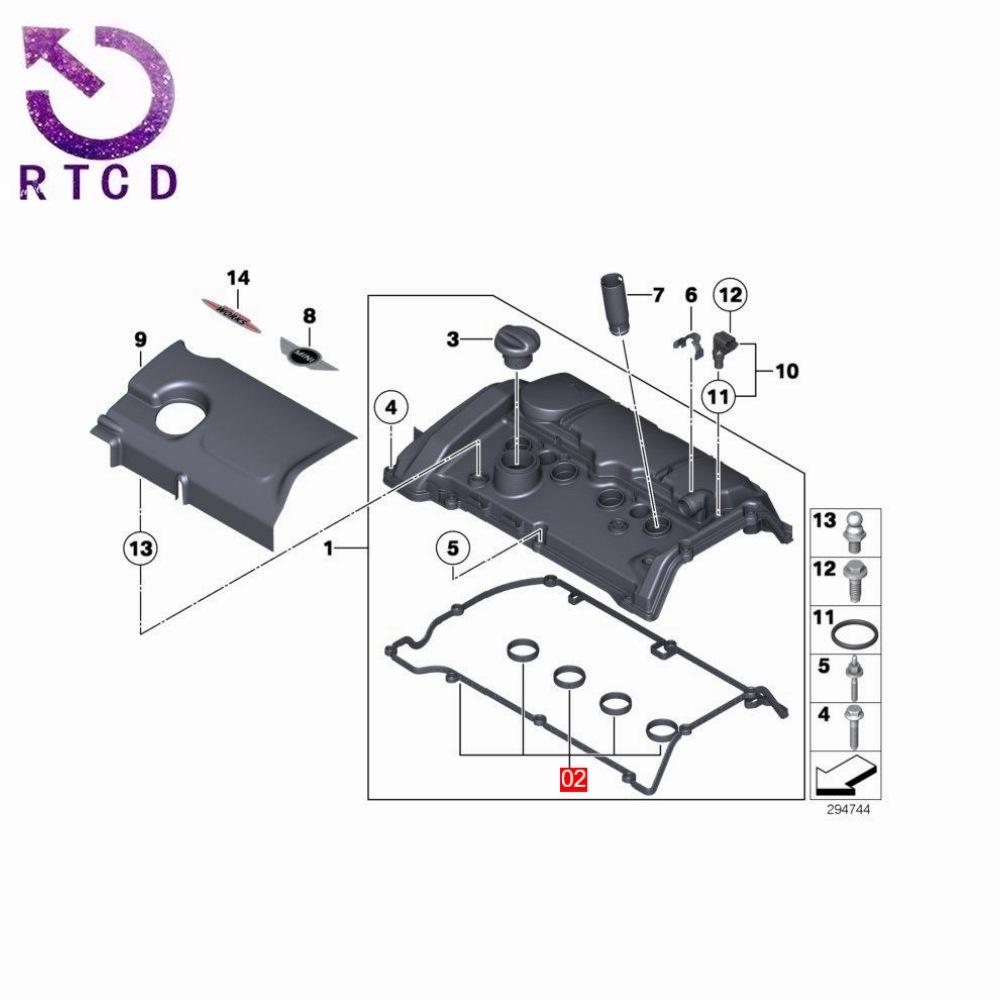 11127582400气门室盖垫6