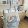Bolso Cruzado Grande para Niñas Estilo Coreano Versátil para Estudiantes de Secundaria Bolso de Mano para el Camino a la Escuela Bolso de Hombro Casual Versátil