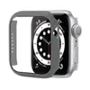Adecuado para Apple Watch Caja de Reloj iwatch7/5/4/3/5 /SE PC + Película Templada Carcasa Protectora Integrada