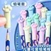Garras de Gato Cabeza de Gato Borrador Tapa de Lápiz Cultural Creativo Silicona Cubierta Protectora para Punta de Bolígrafo Extensor de Lápiz para Niños de Primer Grado