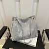 Bolsa Transversal Ombro Tote Feminina Nova Cor Sólida Primavera Verão 2024 Estilo Coreano Grande Capacidade para Deslocamento Casual