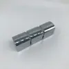 Bisagra triple cromada brillante F65-3, bisagra para gabinete eléctrico, bisagra para puerta de gabinete, bisagra para caja de distribución
