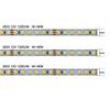 Barra de luz LED de 5 V/12 V/24 V, 2835, luz de doble temperatura de color con atenuación de tres colores, pintura decorativa de 5/8 de ancho, pintura de espejo con efecto sol