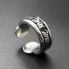 Anillo Corazón de Cuervo Chaoxuan Anillo de Cruz de Moda Personalizado Anillo de Flor de Cruz Scroll Serio Pulsera