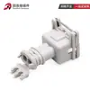 Conector automotivo 282189-2 Conector tipo TE Sensor de bico injetor Plug de 2 furos 185027-1