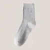 Meias Masculinas Desodorantes Absorventes de Suor Respiráveis Meia de Cano Médio Masculina de Negócios Tendência Versátil Meias Longas Masculinas Meias Esportivas Masculinas Atacado
