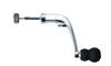 Carrete de Pesca Qicheng Manivela de Metal Rueda Giratoria DIY Balancín Pequeño Balancín Plegable Balancín Grande Accesorios para Equipo de Pesca