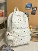 Mochila escolar grande de estilo japonés transfronteriza para niñas, linda y fresca, mochila casual con estampado de estrellas para niñas jóvenes