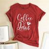 Camiseta de manga corta con diseño de jirafa creativa de AliExpress, disponible en Amazon, eBay y Amazon.