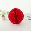 Bolas de Favo de Mel de Papel para Venda por Atacado Transfronteiriça para Decoração de Sala de Casamento, Decorações de Feriado, Bolas de Papel em Várias Cores, Grandes Quantidades em Estoque, Bolas de Favo de Mel