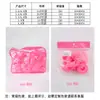 Suministro Directo de Fábrica Rizadores de Pelo Tipo Champiñón Rizadores de Pelo Tipo Campana Transfronterizos Grandes y Pequeños Silicona Suave PVC Empaque En Stock Rosa
