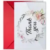 Novos produtos transfronteiriços: Cartões de Agradecimento de Ação de Graças, Desejos de Aniversário, Cartões para Envelope de Casamento, Conjunto de Cartões de Agradecimento com Texto Caloroso, Personalizável