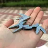 225 Alicates Herramienta Multifuncional Mini Mini Plegables de Múltiples Usos Pinzas Escarabajo Tortuga Suministros para Exteriores