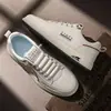 Nuevos Zapatos Blancos de Hombre para Otoño, Tenis Transpirables de Suela Plana para Hombre, Estilo Deportivo Casual Versátil, Zapatos de Hombre Modernos y a la Moda