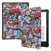 Adecuado para Kindle paperwhite5 Funda de Cuero Adecuado para Kindle 11 Generación Funda Blanda de TPU Funda Protectora