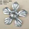 Acessórios de Ferro Forjado, Peças de Grade Floral Estampadas, Peças Florais de Folha e Folha de Uva, Cercas de Portão Soldadas, Escadas