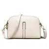 Bolsa cuadrada pequeña multi-compartimento al por mayor transfronteriza, bolsa de moda con forma de concha para exportación, ligera y conveniente para el transporte diario, bolsa de un solo hombro o cruzada, bolso de mujer hecho a medida