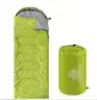 Saco de Dormir de Poliéster para Camping Adulto Outdoor Camping Quente Saco de Dormir de Algodão Envelope Saco de Dormir Espessado Venda Direta de Fábrica