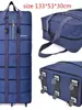 Bolsa de remessa aérea com rodas universais para estudo no exterior, bolsa de viagem de grande capacidade, bolsa de bagagem com logotipo personalizado