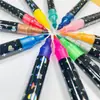 Directamente del fabricante: Plumas de Brillo de Doble Punta, Marcadores con Puntas Suaves, Marcadores de Doble Color, Plumas de Brillo para Dibujar, Plumas de Acuarela, Papelería