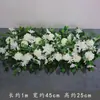 Arreglos Florales de Boda Estilo Bosque, Macetas Colgantes, Flores de Seda, Decoraciones de Pasillo, Decoraciones para la Ceremonia de Entrega del Coche de Boda, Escaparates, Plantas Verdes