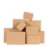 Caja de cartón exprés al por mayor, caja de cartón para mudanzas, caja de embalaje corrugado extra dura, caja de media altura, caja de cartón para embalaje de comercio electrónico