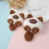 Colgante de Muñeca Gato con Cola de Dibujos Animados Personalizado Accesorios de Broche de Juguete de Peluche para Ropa Accesorios de Tela Rellenos de Algodón Colgante