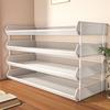 Rack de armazenamento de mesa estudante mesa em casa pequena estante quarto estante de mesa escritório prateleira simples multicamadas