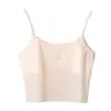 Roupa íntima para palco infantil, meninas de 7 a 12 anos, camisola de desenvolvimento feminina, base confortável, regata fina respirável