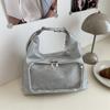 2025 Nuevo Estilo Universitario Todo Fósforo Bidimensional Empaque de Dolor para Clase Libro para Mujeres Bolso Cruzado Transparente para Bebé Bolso de Dolor para Mujeres