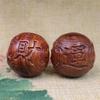 Adorno de Mano Tallado en Palo de Rosa, Adorno Tallado a Mano de Laos, Artesanía Tallada, Pieza Decorativa de Secuoya, Viene con Cordón Negro