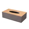Cajas de Pañuelos de Cuero al por Mayor para Hoteles, Restaurantes y Coches; Cajas de Pañuelos Multifuncionales; Cajas de pañuelos de cuero