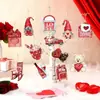 36 Piezas de Madera Vintage para el Día de San Valentín Joyería para Árbol de San Valentín Logo de San Valentín Regalo Decoraciones para Árbol del Hogar Ventana Pared