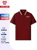 Camisa polo de manga corta con cuello para verano, camiseta personalizada, camisa cultural con impresión de logotipo para grupos corporativos, ropa de trabajo, bordado