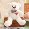 Libro Rojo Pequeño mismo moño oso de amor oso de peluche creativo de Redes Sociales juguete de peluche regalo para niña del Día de San Valentín