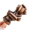Pinza de Plátano con Lazo de Cuadros para Mujer, Pinza Vertical de Cola de Caballo de Estilo Británico de Alta Gama y Elegante para la Parte Posterior de la Cabeza, Accesorio para el Cabello