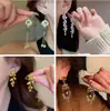 Pendientes Franceses de Pétalos Dulces con Borlas Largas para Mujer Pendientes de Diseño Nicho Pendientes Estilo Viaje y Vacaciones Forma de Flor
