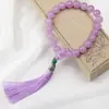 Libro Caperucita Roja Tono de Agitación Misma Pulsera Envoltorio Dedo Mano Suave Cuerda de Mano Meditación Pieza de Juego Antigua para Hombres y Mujeres Borla Espiga