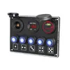Carregador de Painel para Celular de Carro 66W Super Rápido Interface Tipo-C Usb5 Switch Acessórios de Modificação de Soquete