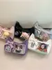 Transfronterizo 2026 Nuevo Transparente Versátil Moderno Lazo Verano Gama Alta Hombro Cruzado Bolso Dumpling para Mujer