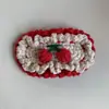Pinza para el Cabello Hecha a Mano Bordada a Crochet Nueva de Otoño e Invierno para Mujer, Pinza Bb de Flor Linda para Flequillo, Pinza Lateral, Accesorio para el Cabello