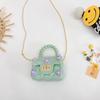 Mini Bolso Infantil para Mujer Nuevo de Moda Trendy Estilo Jelly Cadena Portátil Hombro Cruzado