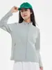 Roupa de Proteção Solar Camélia para Uso Externo para Homens e Mulheres, Jaqueta de Gola Alta de Seda Gelada com Proteção UV de Verão, Secagem Rápida, Respirável, Roupa Versátil de Proteção Solar