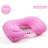 Almohada Inflable en Forma de U Que Se Puede Inflar Presionando, Almohada para Cuello Portátil y Plegable, Almohada para Coche y Avión, Almohada para Cuello de Viaje